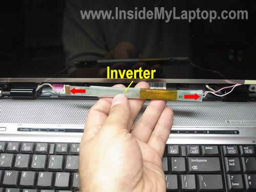 Remove screen inverter