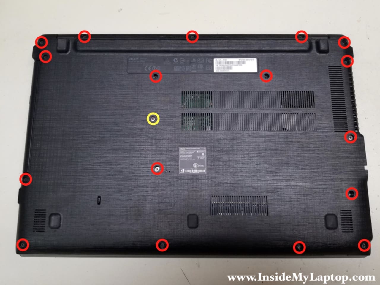 Superioriteit Vlot aankomen Taking apart Acer Aspire E15 E5-573-77S3 – Inside my laptop
