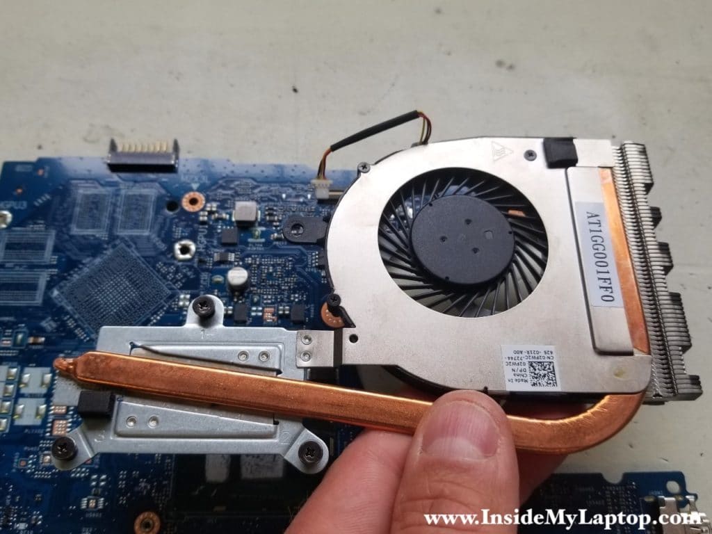 Remove heatsink assembly