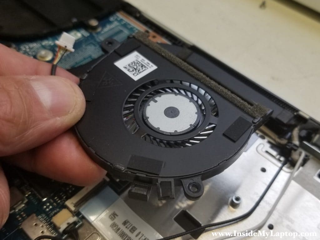 Lenovo YOGA 710-14IKB cooling fan removed