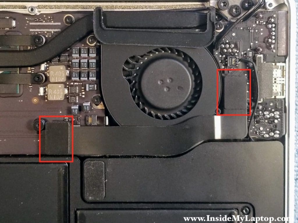 Disconnect I/O board flex cable