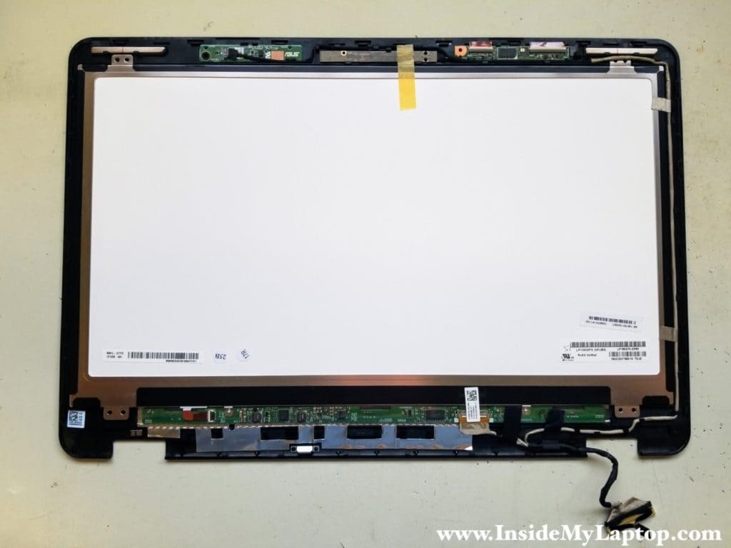 Replace LCD screen digitizer assembly