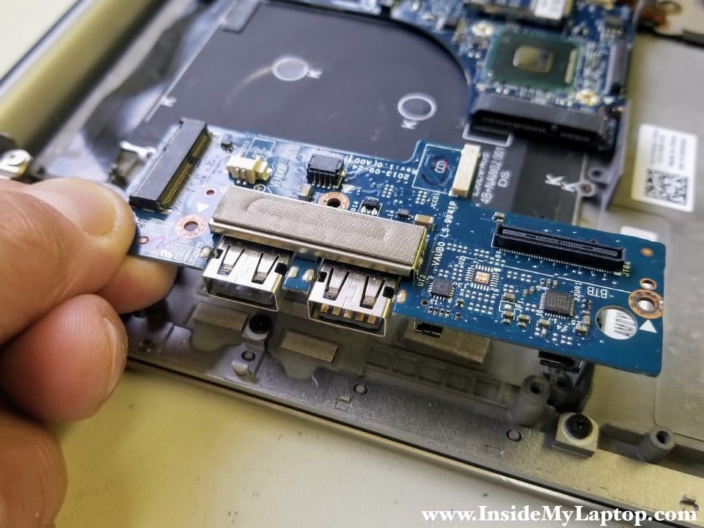 Remove USB SD card reader board