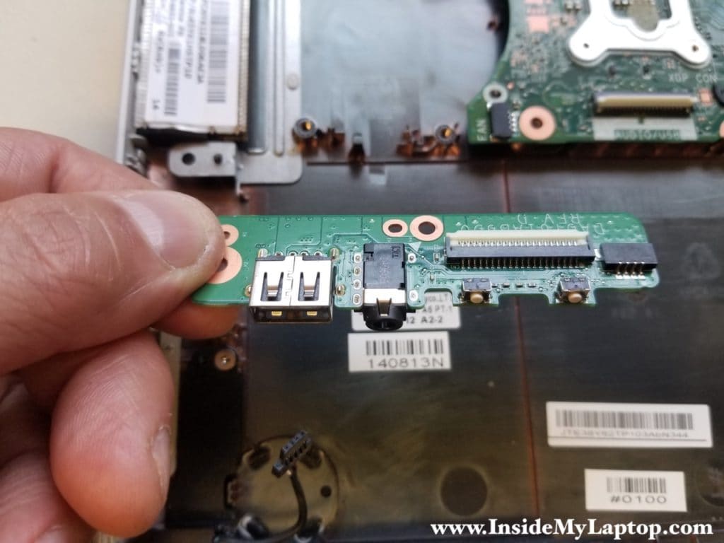 Remove USB audio board