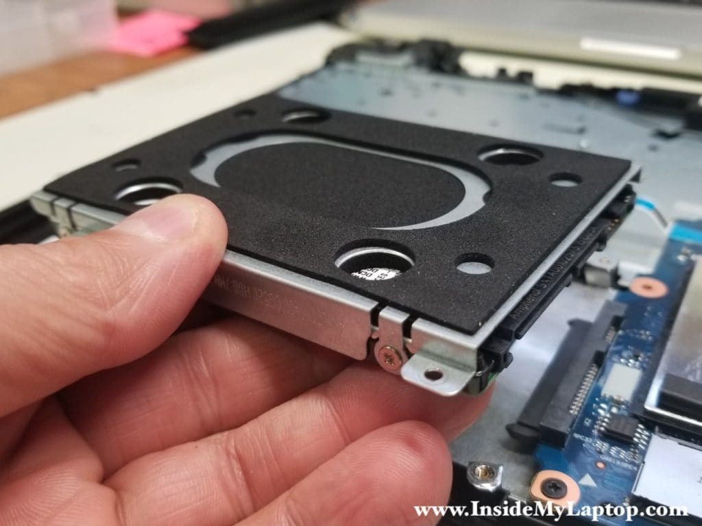 Remove hard drive