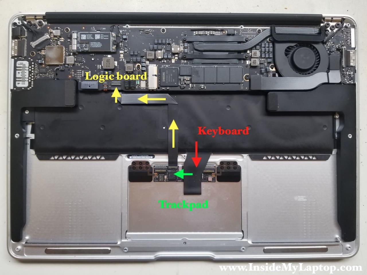 How I Fixed Trackpad Keyboard After Water Spill On Macbook Air Inside My Laptop