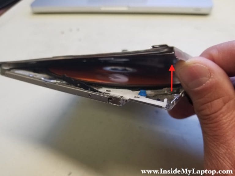 Removing stuck DVD or CD from MacBook Pro Inside my laptop