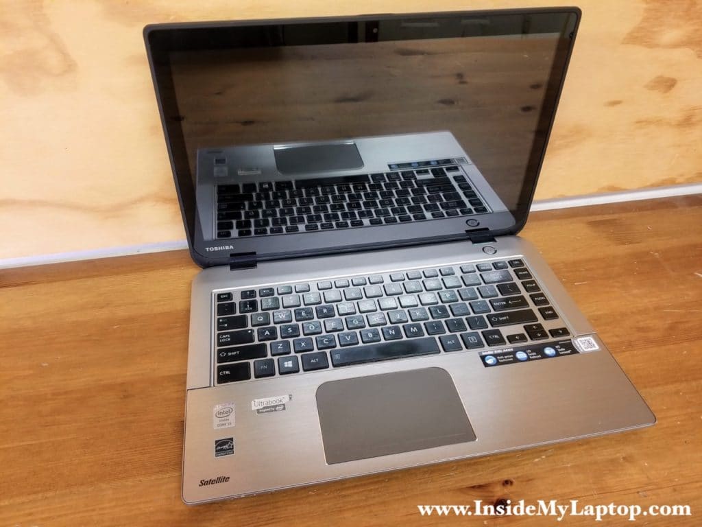 Toshiba Satellite E45t Ultrabook disassembly