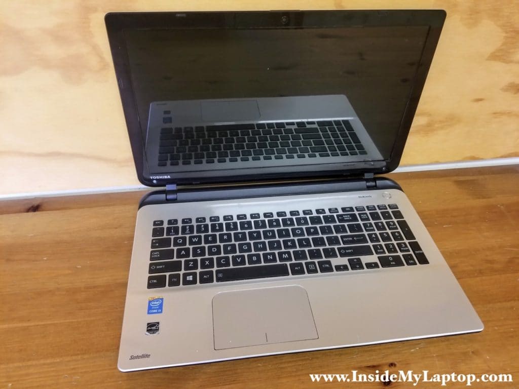 How to disassemble Toshiba Satellite L55 L55D L50 L50D