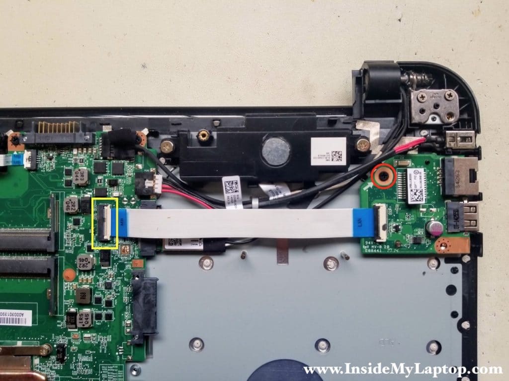 Disconnect USB LAN board