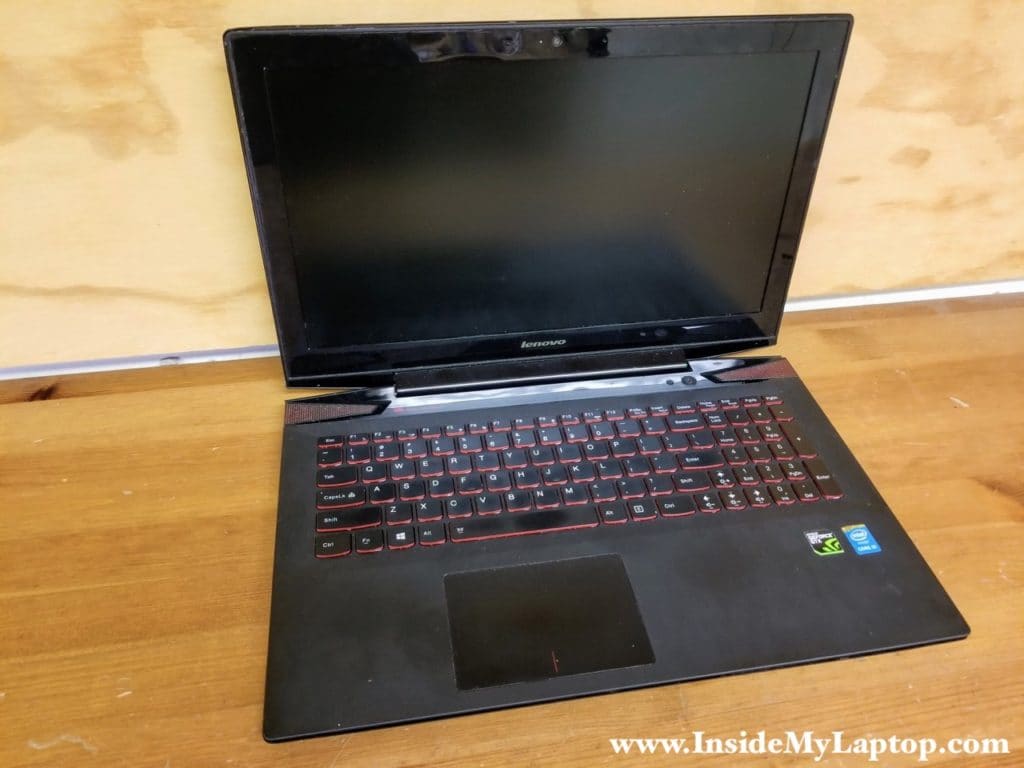 Lenovo Y50-70 model 20378 disassembly guide