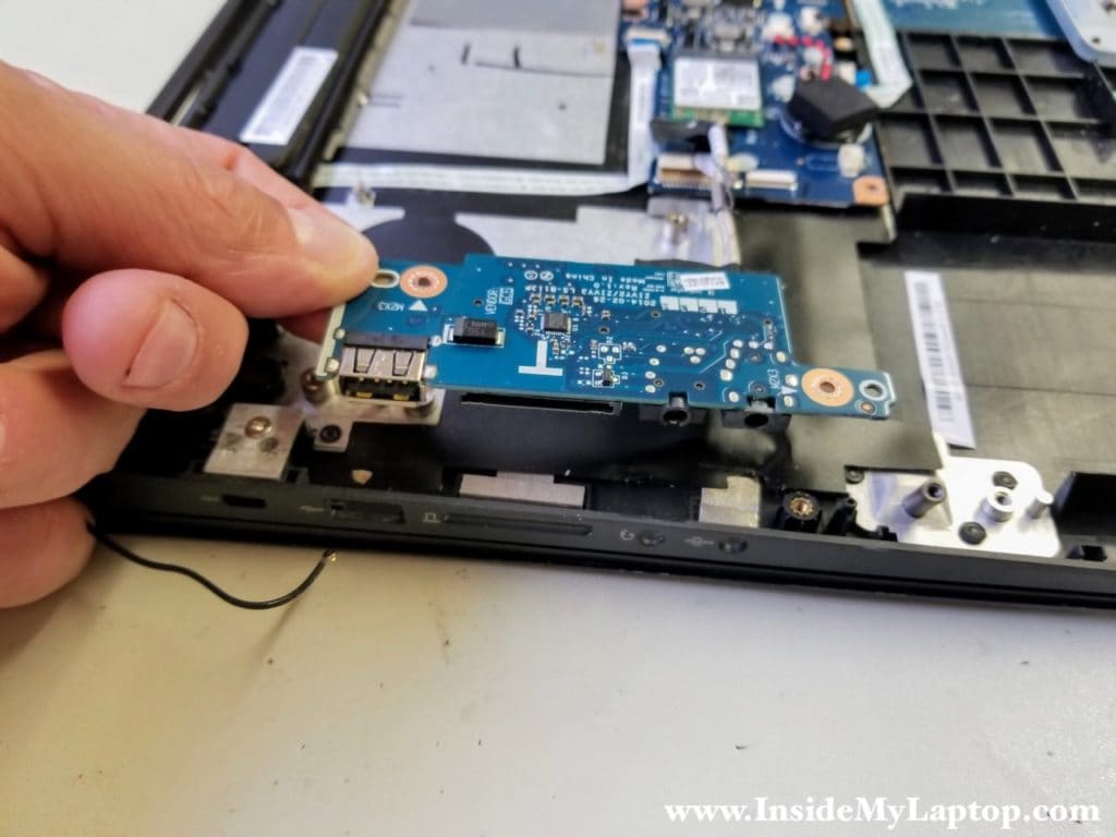 Remove USB Audio SD card reader board