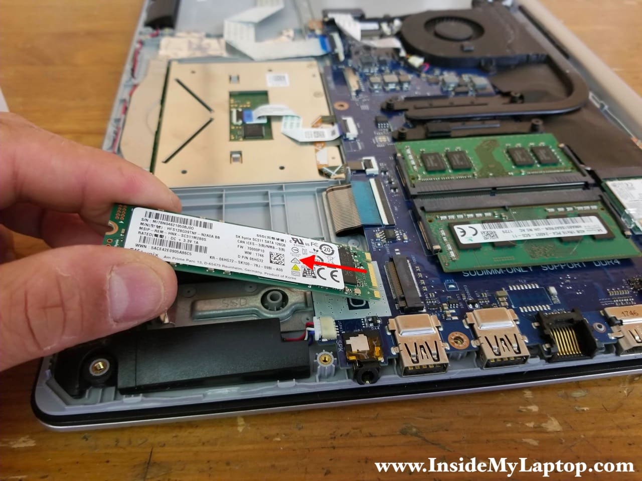 Dell Inspiron 5570 complete teardown Inside my laptop
