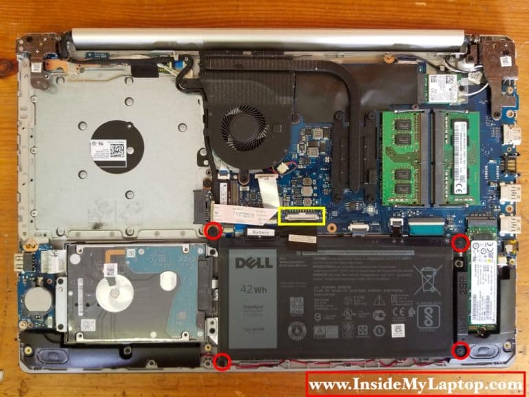 Dell Inspiron 5570 complete teardown Inside my laptop
