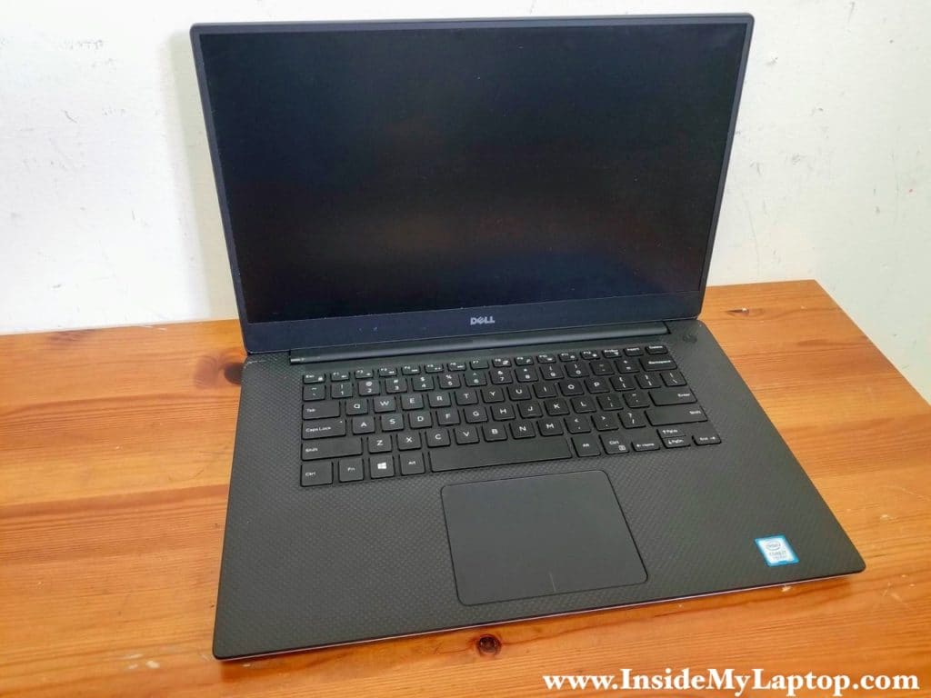 Dell XPS 15 9560 9550 model P56F disassembly.