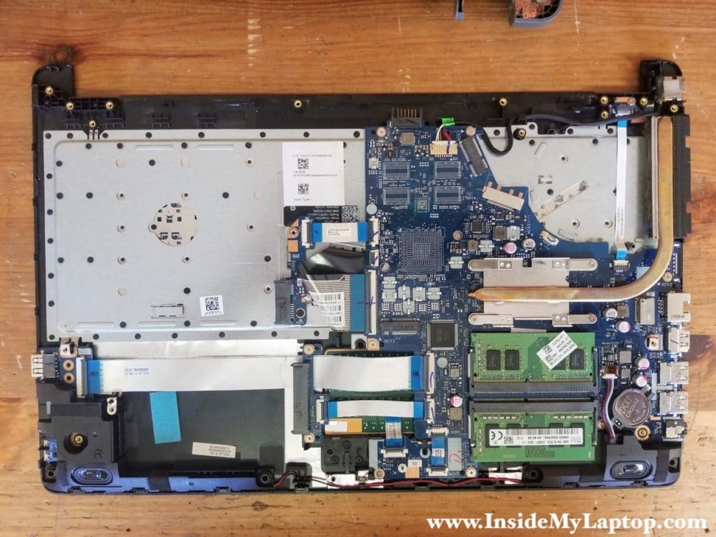 Internal laptop components