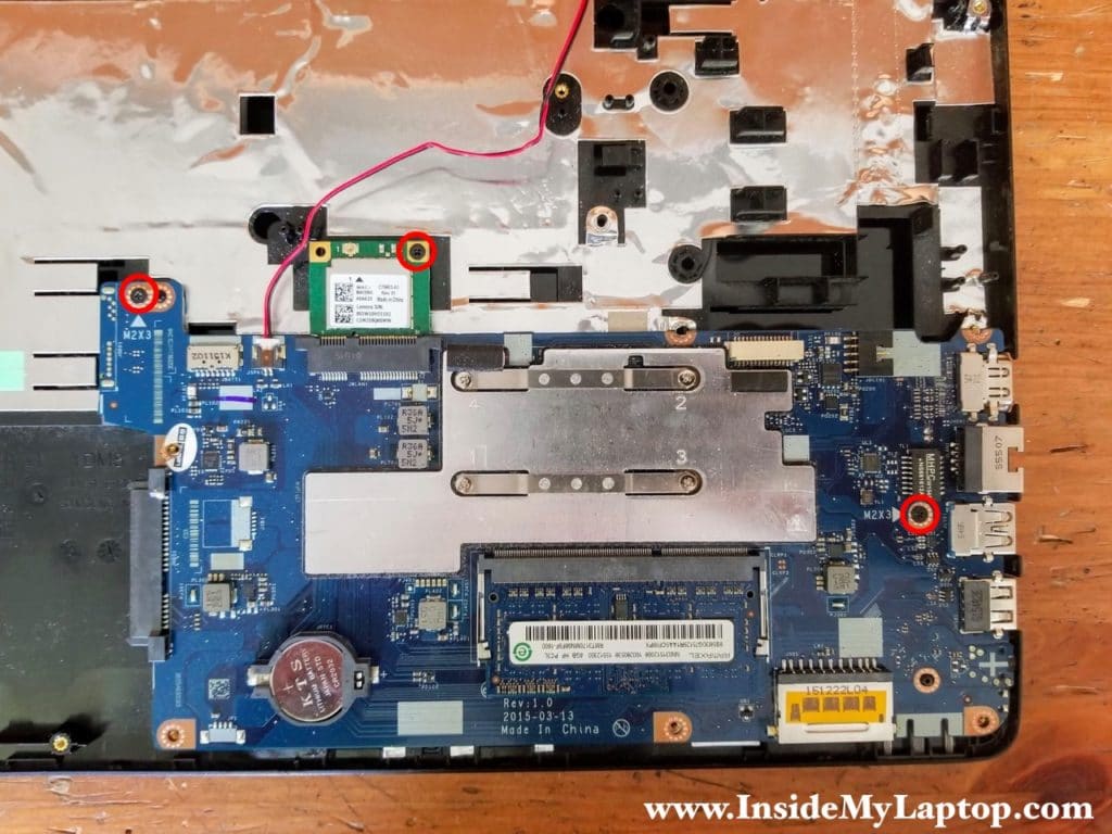 Lenovo ideapad 100-14IBY motherboard.