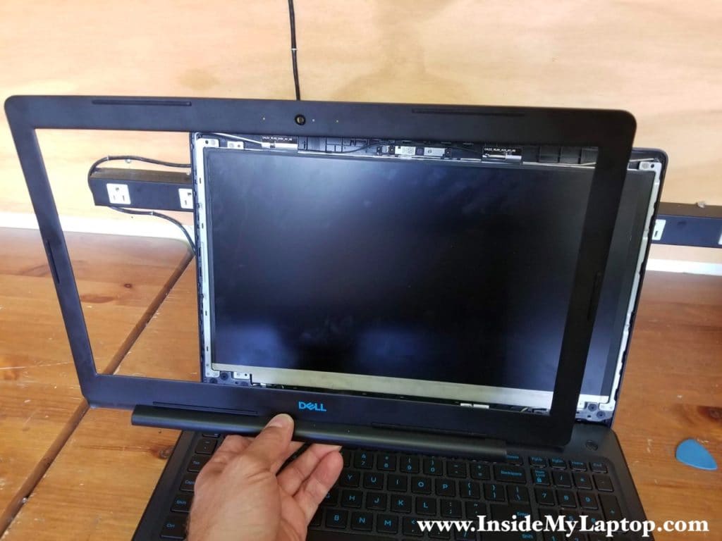 Remove the display bezel.