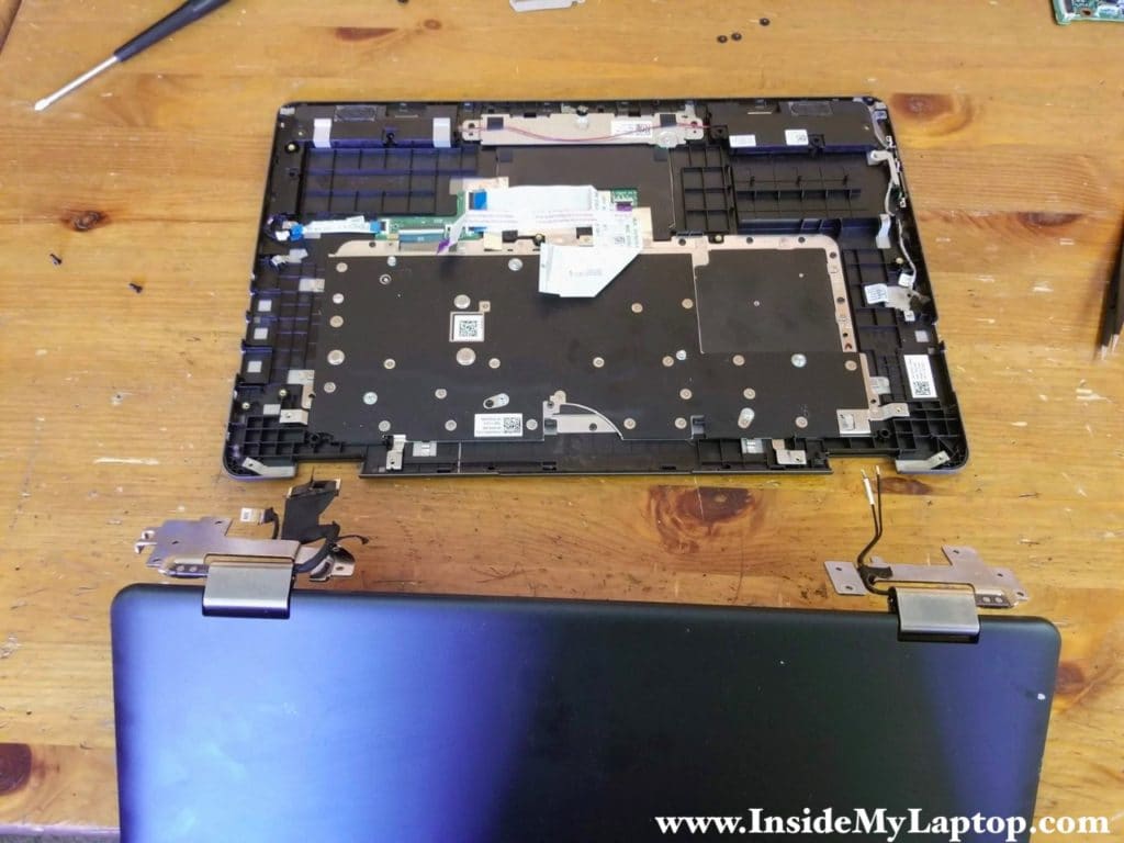 Remove the display assembly.