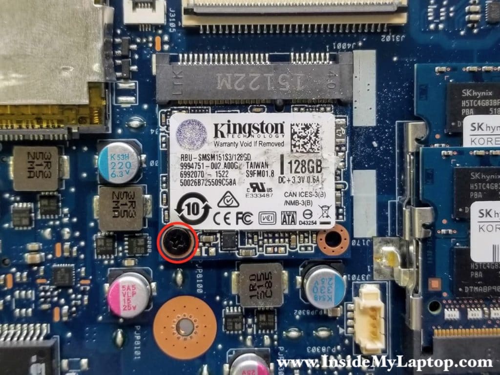 Asus ROG GL551J (series GL551JW-DS74) has Kingston mSATA SSD installed.