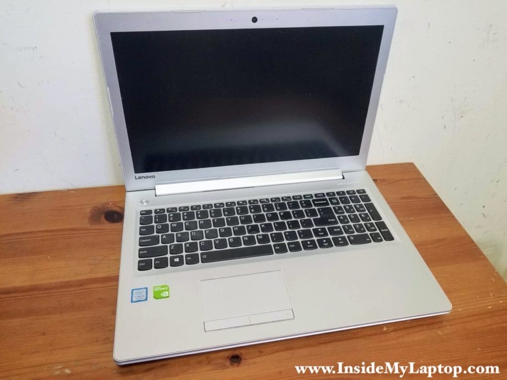 Lenovo Ideapad 510-15IKB 510-15ISK disassembly guide.