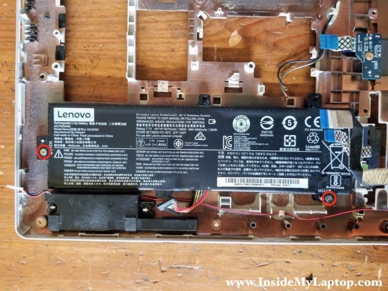 Clavier Azerty Français Original Pour Lenovo Ideapad 510-15IKB/ISK - Neuf, Fabriqué En France