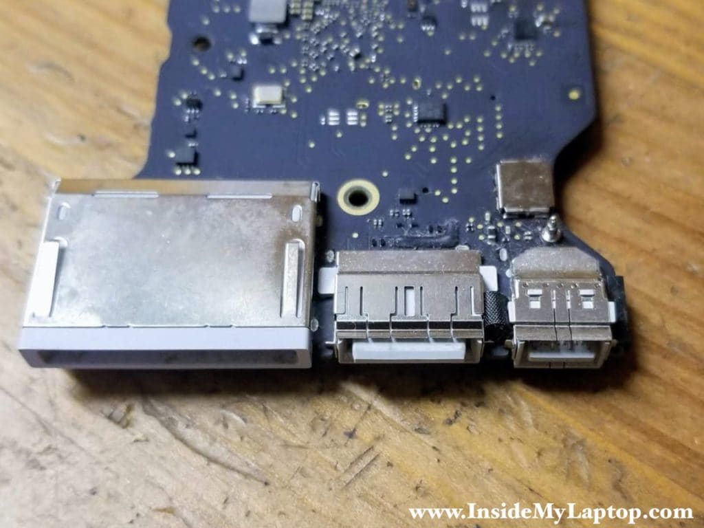 How to fix usb port on macbook air keyboard cover