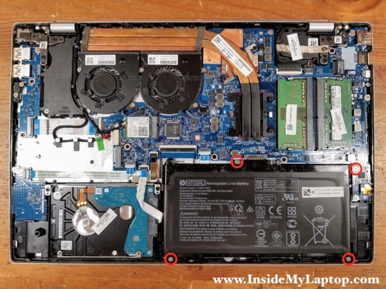 How to disassemble HP Pavilion 15cs series laptop Inside my laptop