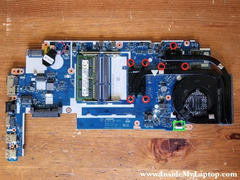 E465 Taking apart Lenovo ThinkPad E460 E465 – Inside my laptop