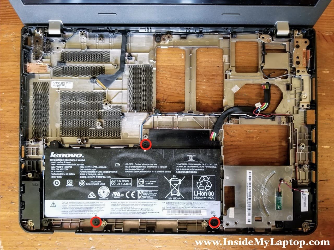 E465 Taking apart Lenovo ThinkPad E460 E465 – Inside my laptop