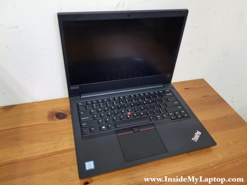 Lenovo ThinkPad E490 E495 disassembly (machine types 20N8, 20N9, 20NE and 20NG).