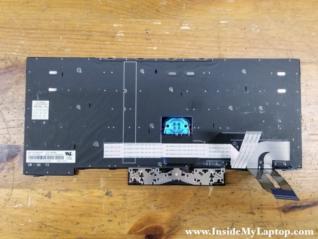 Lenovo ThinkPad E490 E495 keyboard FRU part number (English): 01YP240.