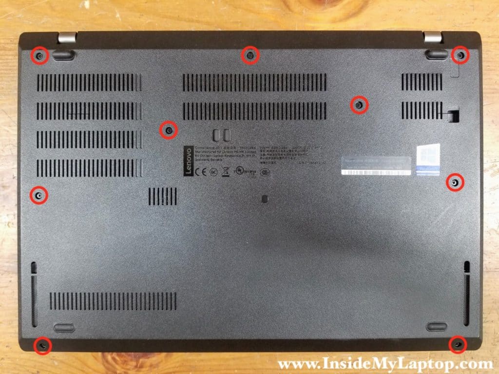 Taking apart Lenovo ThinkPad L480 – Inside my laptop