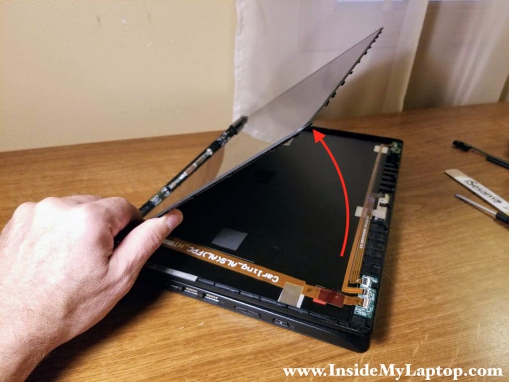 How to replace screen on Lenovo ThinkPad Yoga 14 S3 P40 460