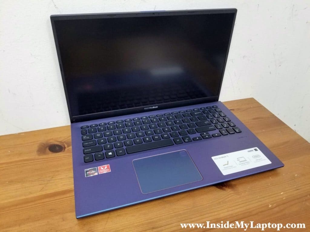 Asus VivoBook 15 F512 or X512 laptop.