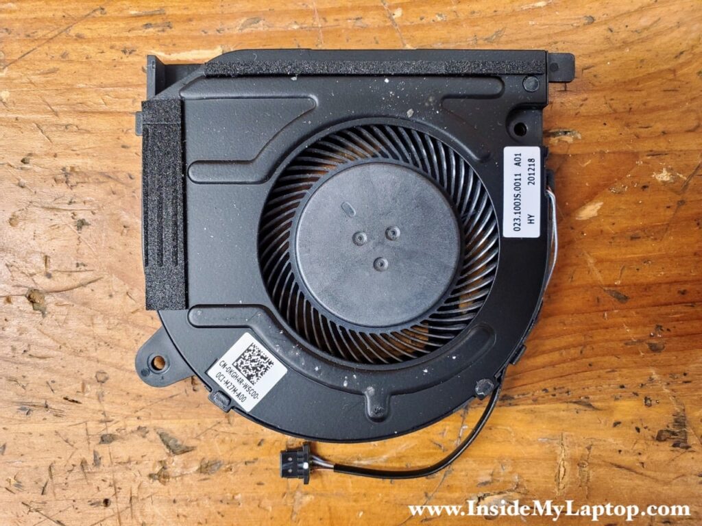 Left fan Dell part number 0KGH4R.