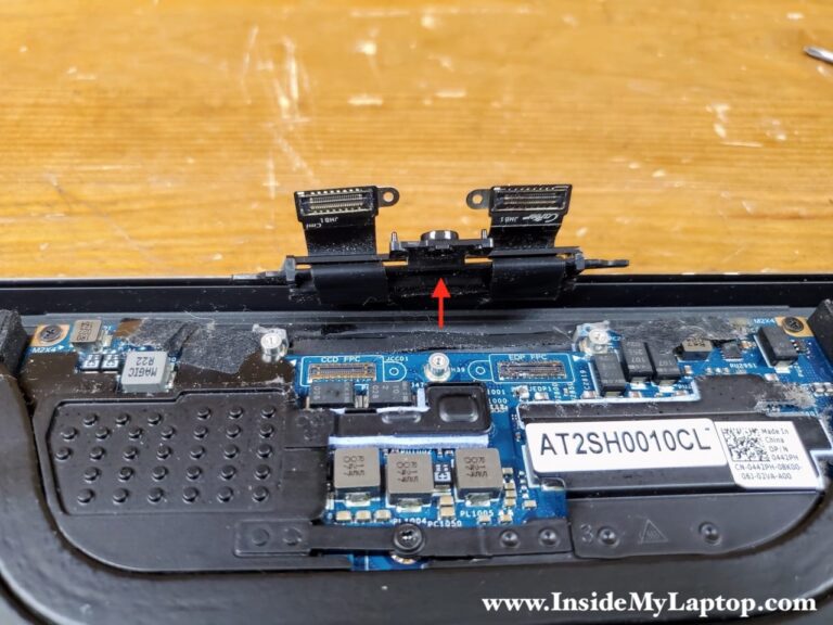 Dell XPS 15 9500 (model P91F) disassembly Inside my laptop