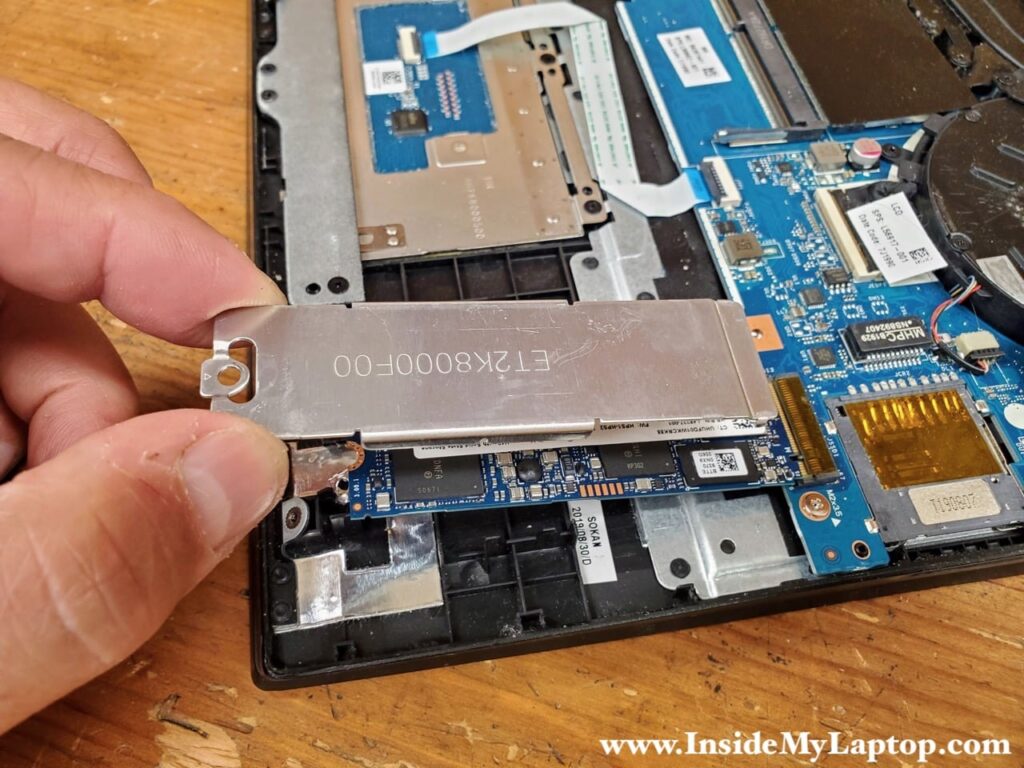 Remove the SSD cover.