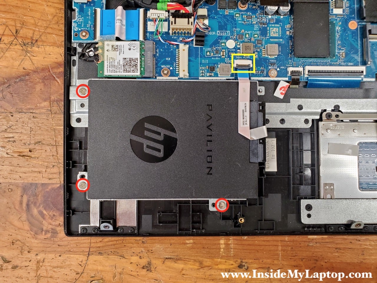 HP Pavilion 15 dk series disassembly Inside my laptop