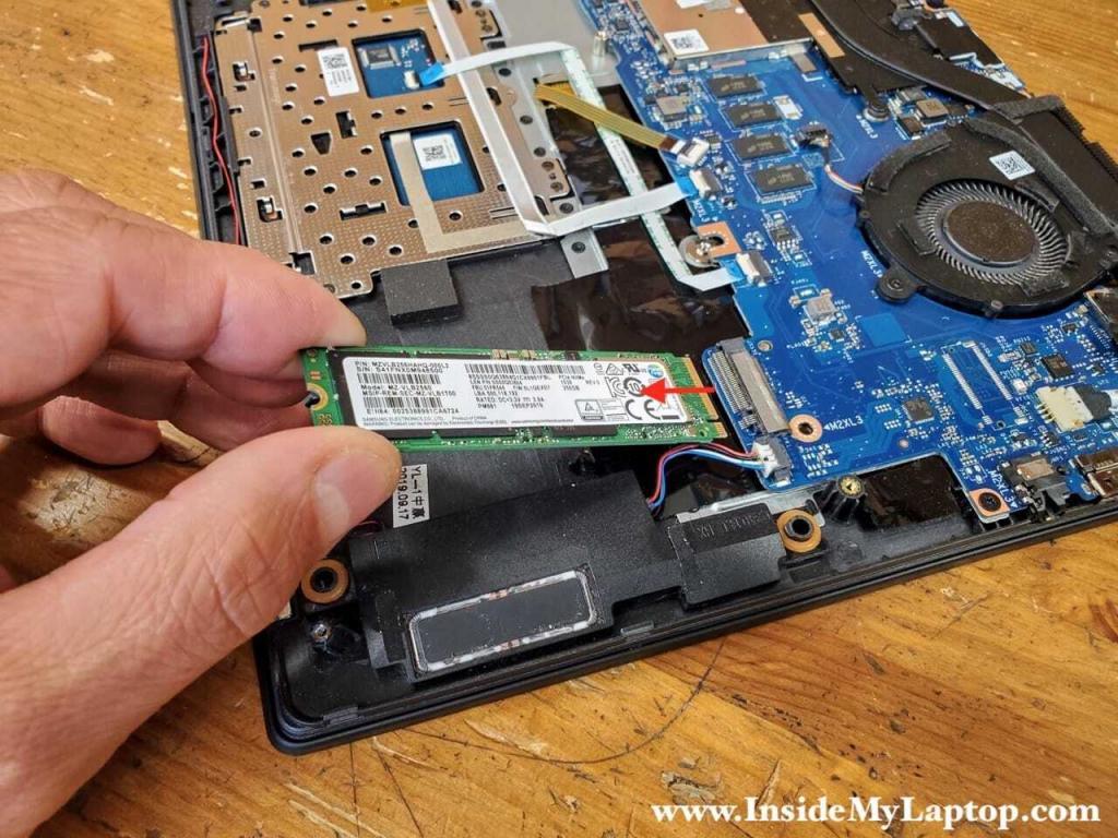 Remove and replace the SSD.