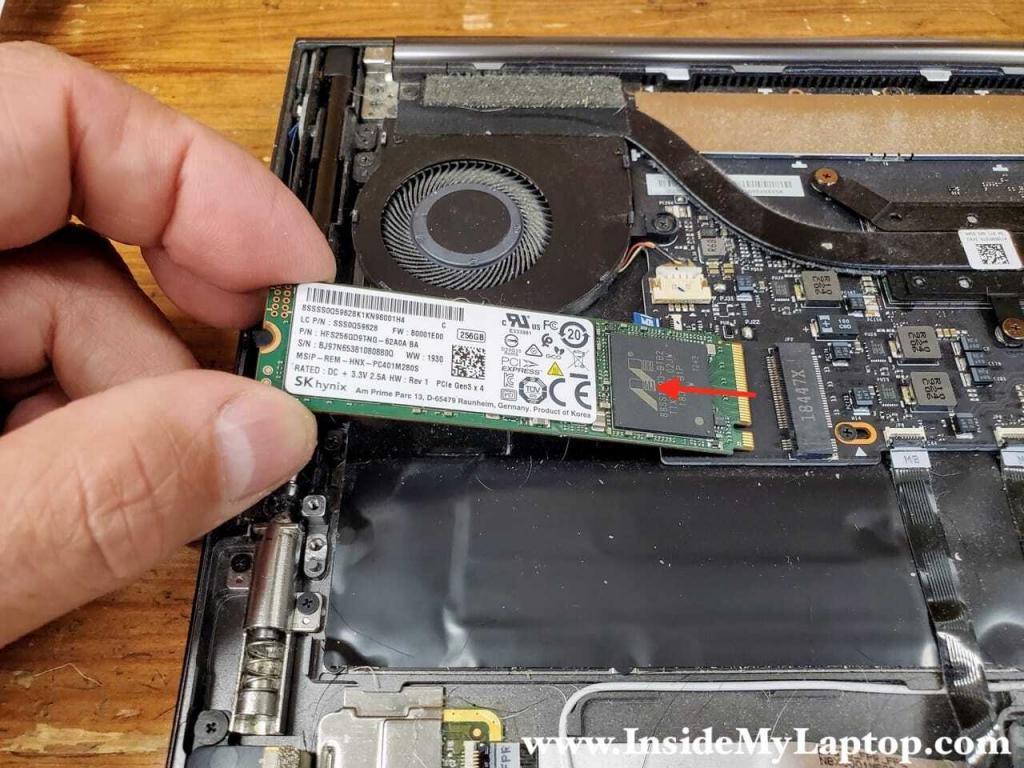 Remove the SSD.