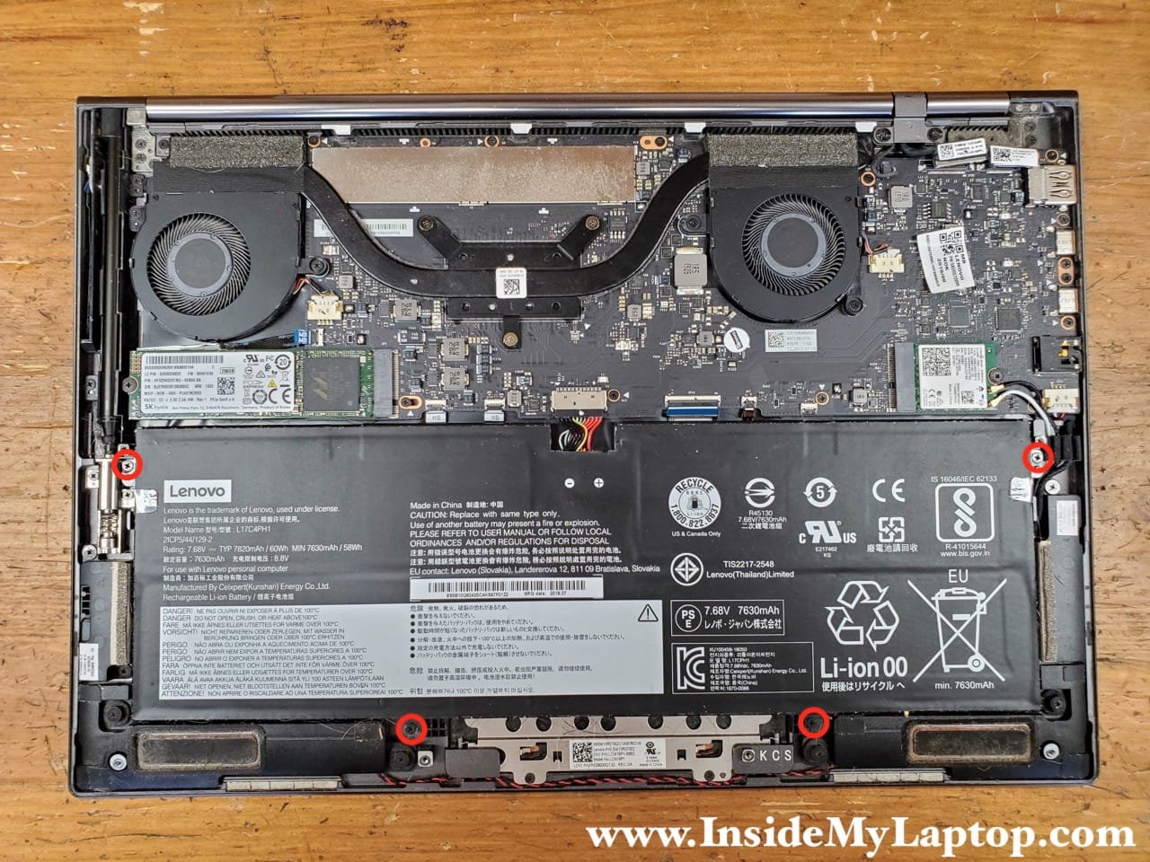 Lenovo YOGA C930-13IKB (model 81C4) disassembly – Inside my laptop Lenovo YOGA C930-13IKB (model 81C4) disassembly – Inside my laptop