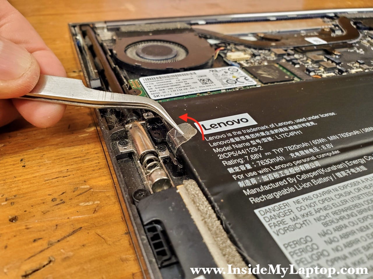 Lenovo YOGA C930-13IKB (model 81C4) disassembly – Inside my laptop